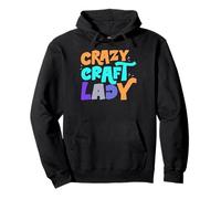 Señora Loca del Arte Sudadera con Capucha