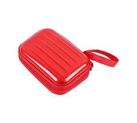 Señoras Carteras Amarillo Rectangular Creativa hojalata Caja de Almacenamiento Caramelo en Head Billetera, rojo, talla única