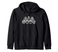 Señores de los Siete Pecados Sudadera con Capucha