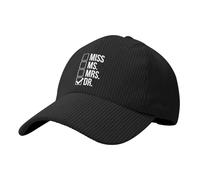 Señorita Sra. Sra. Dra. Doctor Doctorado Grado Pana Gorra El Sol Cómoda Gorra Running Vintage Sombrero para Mujer Unisex Golf