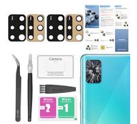 Senpinkboo Paquete de 2 lentes de repuesto para cámara trasera Samsung Galaxy A51/A51 5G/A51 5G UW con adhesivo preinstalado, incluye juego de herramientas de reparación + manual de instalación +