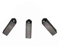 SENRISE - 10 carbon brushes for electric motor. 4x5.5x17mm Replacement brushes for power tools