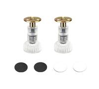 SENRISE 2 patas de nivelación ajustables, extensores de patas de mesa, patas de sofá atornilladas o autoadhesivas, gran capacidad de carga para dormitorio, cocina, sala de estar, garaje, estudio de