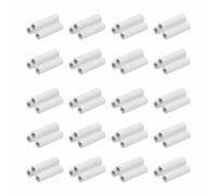 SENRISE 20 conectores de lámpara LED, adaptador T8 de doble extremo de 3 pines, extensor de conector de luz para lámpara LED, accesorios de enchufe