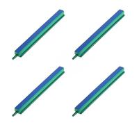 SENRISE 4 difusores de burbujas de piedras de aire para peceras, barra de piedra de aire de plástico, bomba de oxígeno, tira de burbujas para acuarios e hidropónicos (15 cm)