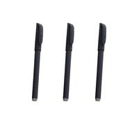 SENRISE Bolígrafos de gel de tinta negra, bolígrafo profesional mate de 0,5 mm, ideal para escribir, escuela, oficina (3 unidades)