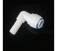 SENRISE - Conector de presión para filtro de agua, conector rápido para sistema de filtro de ósmosis inversa de agua RO (9,5 mm) conector L, 1 pieza