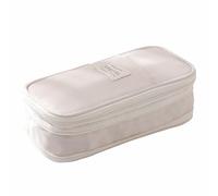 SENRISE Estuche para lápices de papelería, estuche de gran capacidad, organizador de bolígrafos duradero para oficina, universidad, escuela, adolescente, niña, niño, hombre, estudiante, R, 1 unidad