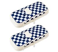 SENRISE Estuche para lápices de papelería, estuche de gran capacidad, organizador de bolígrafos duradero para oficina, universidad, escuela, adolescente, niña, niño, hombre, estudiante, j, 2PC