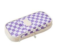 SENRISE Estuche para lápices de papelería, estuche de gran capacidad, organizador de bolígrafos duradero para oficina, universidad, escuela, adolescente, niña, niño, hombre, estudiante, K, 1 unidad