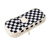 SENRISE Estuche para lápices de papelería, estuche de gran capacidad, organizador de bolígrafos duradero para oficina, universidad, escuela, adolescente, niña, niño, hombre, estudiante, g, 1 unidad