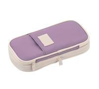 SENRISE Estuche para lápices de papelería, estuche de gran capacidad, organizador de bolígrafos duradero para oficina, universidad, escuela, adolescente, niña, niño, hombre, estudiante, b, 1 unidad