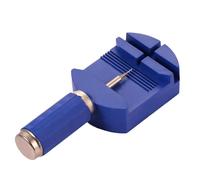 SENRISE Herramienta de extracción de correa de reloj, ajuste de pasador de eslabones de correa de reloj, kit de herramientas de reparación para ajuste y reparación de correa de reloj, azul