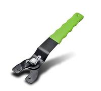 SENRISE Llave de amoladora ajustable tipo Y, universal, 8-50 mm, verde, hierro, HA0362