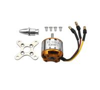 SENRISE Motor Outrunner sin escobillas, motor sin escobillas de metal de 1800 KV, kit de accesorios RC de 11.1 V con cruz y tornillo para aviones RC DIY Multi-Copter Quadcopter Drone