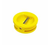 SENRISE Tapones de correa, 2,5 x 1,25 cm, cuerda de plástico para tabla de surf, kayak, accesorios para tabla de surf, longboard (amarillo)