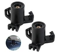 SENRN 2 Pcs Trunk Bag Hook Tesla Model 3 Trunk Grocery Bag Hook ABS Trunk Hook Bag Cargo Hooks Cover Car Pendant Trunk Grocery Bag Hook for Tesla Model 3, Black