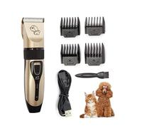 SENRN Dog Grooming Clipper Kit Electric Pet Hair Trimmers Cordless Low Noise Cat Clippers