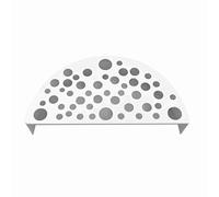 Senrusa Shrimp Breeding Cave Aquarium Tunnel Protector Delicate Landscape Hollow Hideouts Statue Fishtank Habitat Decoration (Blanco)