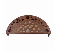 Senrusa Shrimp Breeding Cave Aquarium Tunnel Protector Delicate Landscape Hollow Hideouts Statue Fishtank Habitat Decoration (Marrón)