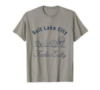 Sensación de sal en Salt Lake City, Utah Camiseta
