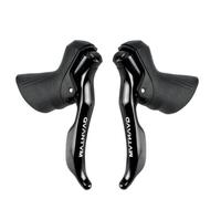 SENSAH STI - Palanca de cambios doble para bicicleta de carreras, 2 x 8/2 x 9/2 x 10/2 x 11 velocidades, compatible con Shimano (2 x 10S QVANTVM: compatible con R4700)