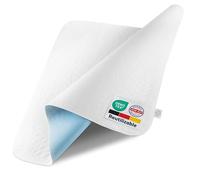 Sensalou Empapador Cama Impermeable Reutilizable 70x100 cm - Pack de 4 Protectores Lavables de Alta Absorción - Uso Intensivo para Incontinencia, Bebés, Adultos y Mayores - Hasta 2400 ml/m² - OEKO-TEX