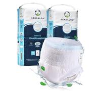 Sensalou Pants Pañales Desechables Para Adultos - Talla L 60 Unidades - Pack Ahorro Para Incontinencia Urinaria Severa, Protección 2550 ml, Uso Diario Continuo, Ajuste Seguro Y Dermatest Certificados