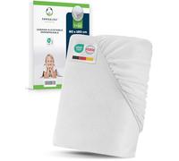 Sensalou Protector de Colchón Impermeable 80x180 cm - Sábana Bajera Ajustable Antialérgica y Transpirable, para Niños y Jóvenes, Lavable A 95 °C, Protección Incontinencia y Sudor