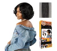 Sensationnel Curls Kinksandco Kinkyedges Wig - Kinky Roller Set de 25,4 cm y parte de encaje natural textura kinkyedges Edge Hairline for Natural 3C to 4C Hair Textures (HL280/51)