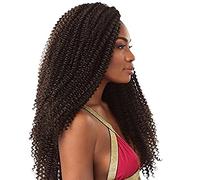 SENSATIONNEL LULUTRESS - Tornillo de corcho trenzado de ganchillo de 45,7 cm (1B)