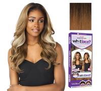 Sensationnel WHAT LACE 13 x 6 Wigs Cloud 9 Pelo Sintético Mano Tied Natural Preplucked Hairline Illusion Lace Frontal Lacewig -Whatlace ZELENA (T1B/30)