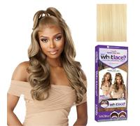 Sensationnel What Lace 13X6 Wigs - Glenna Lacefrontal Hand Tied Glueless Synthetic With Natural Density Preplucked Hairline (613 BLONDE)