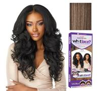 Sensationnel What Lace 13X6 Wigs - Latisha Lacefrontal Hand Tied Glueless Synthetic With Natural Density Preplucked Hairline (FLAMBOYAGEMOCHA)