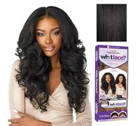 Sensationnel What Lace Pelucas 13x6 pulgadas pelo sintético Cloud 9 atado a mano línea capilar natural prearrancada ilusión de encaje frontal Whatlace Latisha