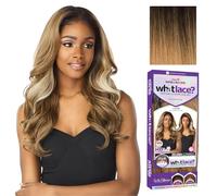 Sensationnel WHAT LACE - Pelucas de 13 x 6 pulgadas, pelo sintético Cloud 9, atado a mano, línea capilar natural prearrancada, ilusión de encaje frontal, peluca de encaje frontal Whatlace ZELENA (T1B