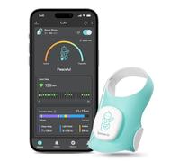 Sense-U Baby Smart Sock Shoe Monitor de bebé, seguimiento de patrones de sueño, frecuencia cardíaca, movimiento para tranquilidad, monitor de pie infantil para un mejor sueño, 1-12 m