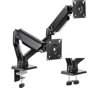 SENSE7 Hang Double Soporte de Escritorio para Monitor VESA Pivot 17"-32"