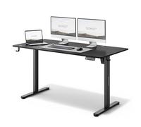 SENSE7 Mesa Escritorio Elevable Eléctrico 140x70 cm 80 kg Memoria | Ajuste Continuo de 72 a 118, Tablero MDF, Estructura de Acero, Motor Inferior a 55 dB, para Teletrabajo y Oficina
