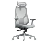 Sense7 Moyo Silla de Oficina Ergonómica Ajustable Gris