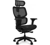 SENSE7 Nobu Silla de Escritorio Ergonómico Ajustable Transpirable Negra