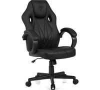 SENSE7 Prism Silla Gaming de Ecopiel Ergonómico Negra