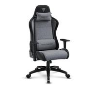 SENSE7 Silla Gaming XL Tela Transpirable con Inclinación Ajustable 160° | Uso de Oficina, Función de Balanceo, Reposabrazos 1D, Altura Recomendada Más de 180 cm, Ajuste Personalizable