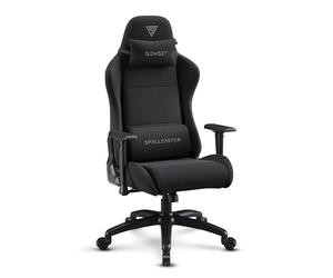 SENSE7 Silla Gaming XL Tela Transpirable con Inclinación Ajustable 160° | Uso de Oficina, Función de Balanceo, Reposabrazos 1D, Altura Recomendada Más de 180 cm, Ajuste Personalizable
