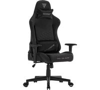 SENSE7 Spellcaster Senshi Edition Silla de Juego, Tablero HDF, Black, Extra Size