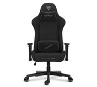 SENSE7 Spellcaster Senshi Edition Silla Gaming de Tela Ergonómico Soporte Lumbar Negro