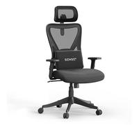 SENSE7 Tone Silla de Escritorio Ergonómico Ajustable Transpirable Negra
