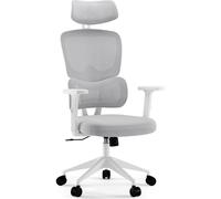 SENSE7 Veno Silla de Escritorio Ergonómico Ajustable Transpirable Blanco