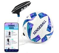 SenseBall Balón & App Todos los Niveles Tamaño 3 - Entrenamiento Diario Jóvenes, Mejora Técnica & Control con 50+ Vídeos