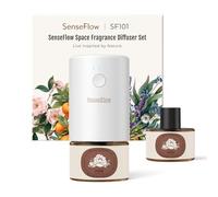 SenseFlow Difusor Aceites Esenciales Difusor de Aromas SF101 Pro - Ultrasónico Sin Agua, 100 % Vegetal, Aromaterapia120 Días, para Hogar, Hotel y Estudio Hasta 100 ㎡, HT N°6